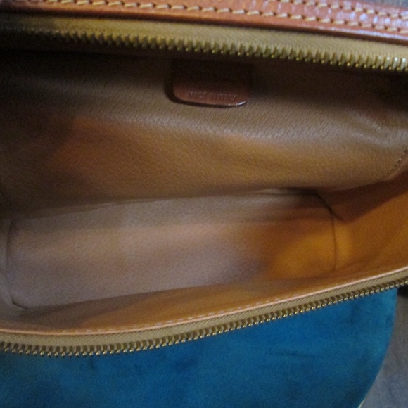 CELINE Macadam Makeup pouch Cosmetics Pouch Hand Bag Vanity bag Leather/PVC - Picture 12 of 16